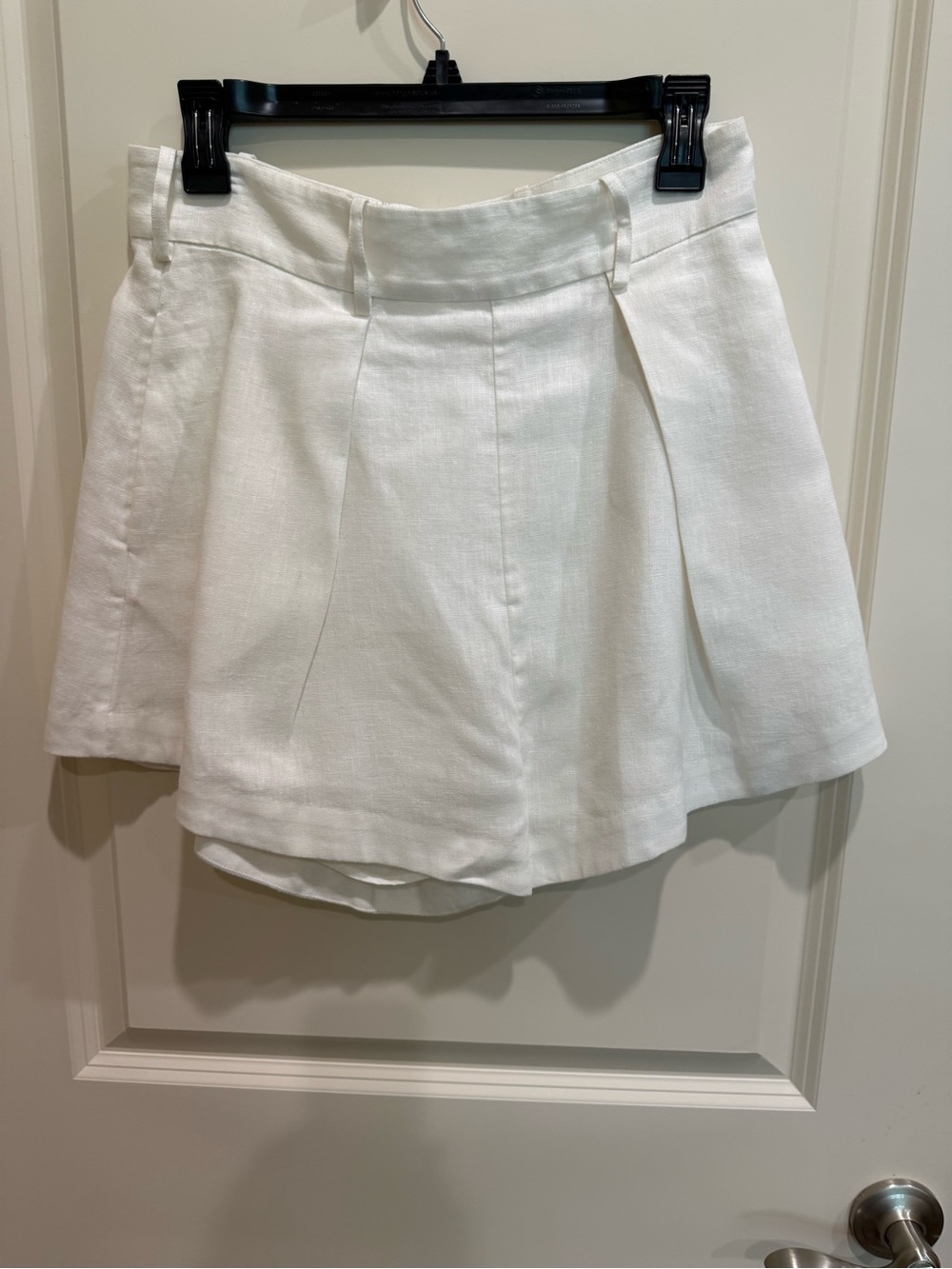 Zimmermann White Linen Circle Skirt